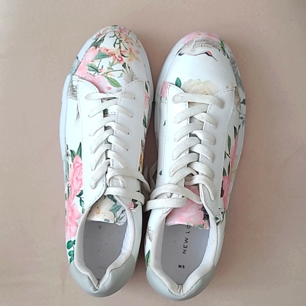 New Look women's leather sneakers
